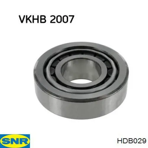 HDB029 SNR cojinete externo del cubo de la rueda delantera
