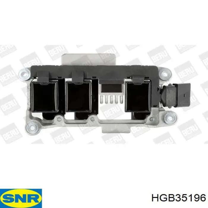 HGB35196 SNR cubo de rueda trasero