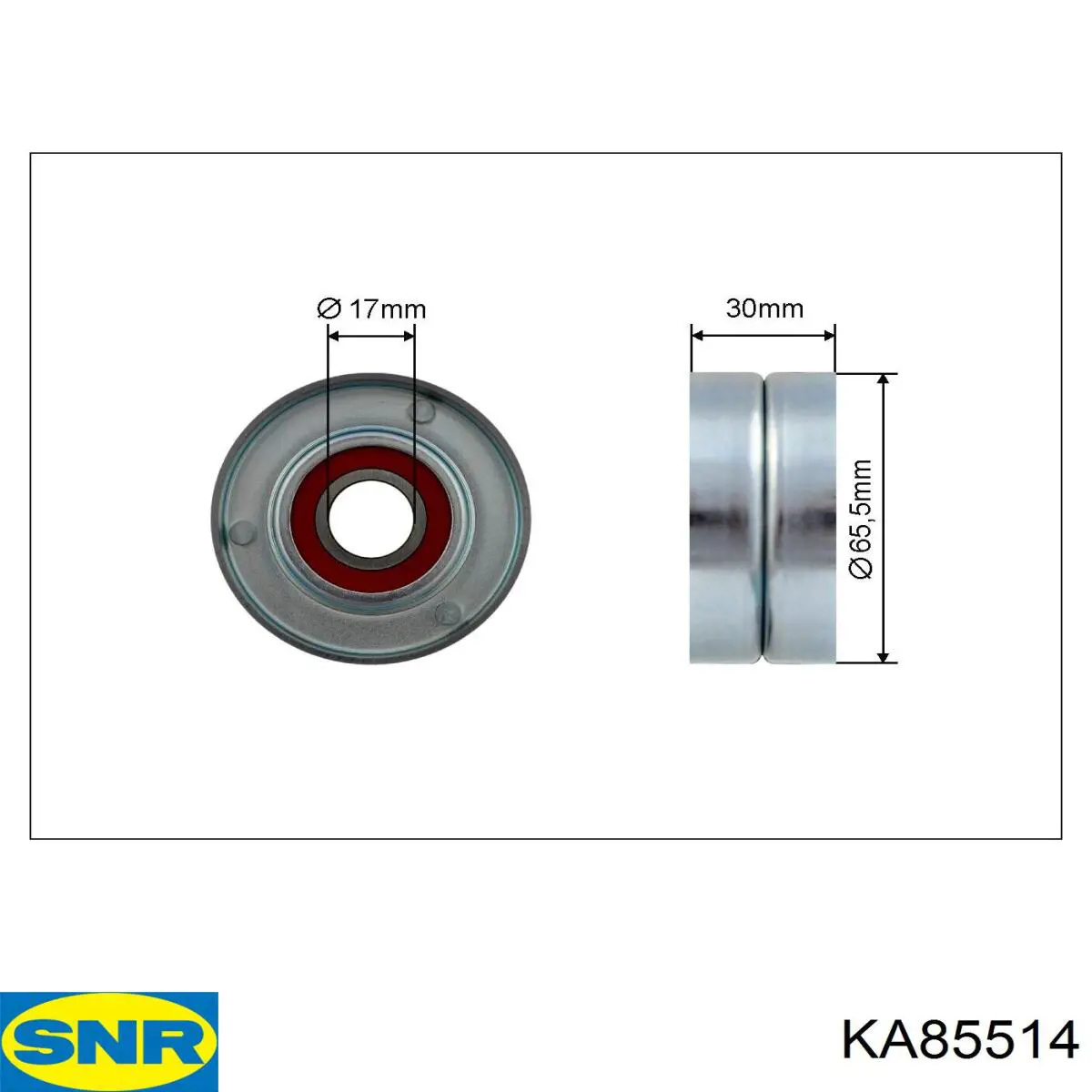 Correa de transmisión KA85514 SNR