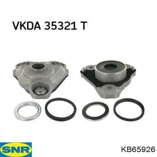 Soporte del amortiguador delantero izquierdo SNR KB65926 precio, desde 37,89 EUR