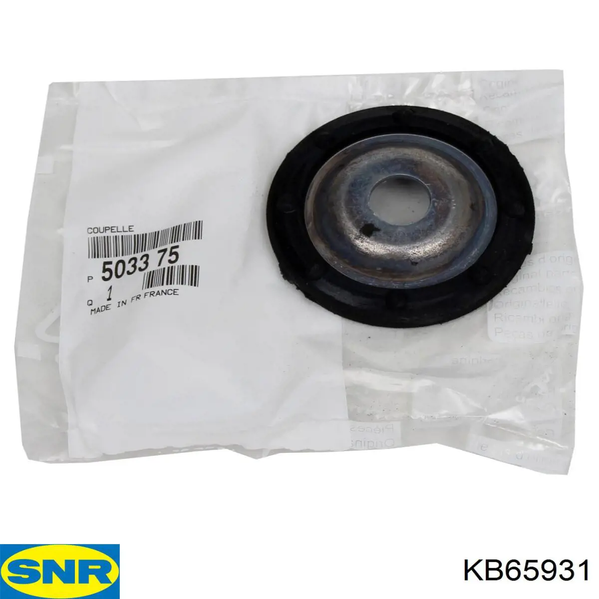 KB65931 SNR Soporte del amortiguador delantero