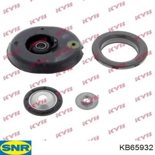 Soporte del amortiguador delantero V420870 VEMO/Vaico