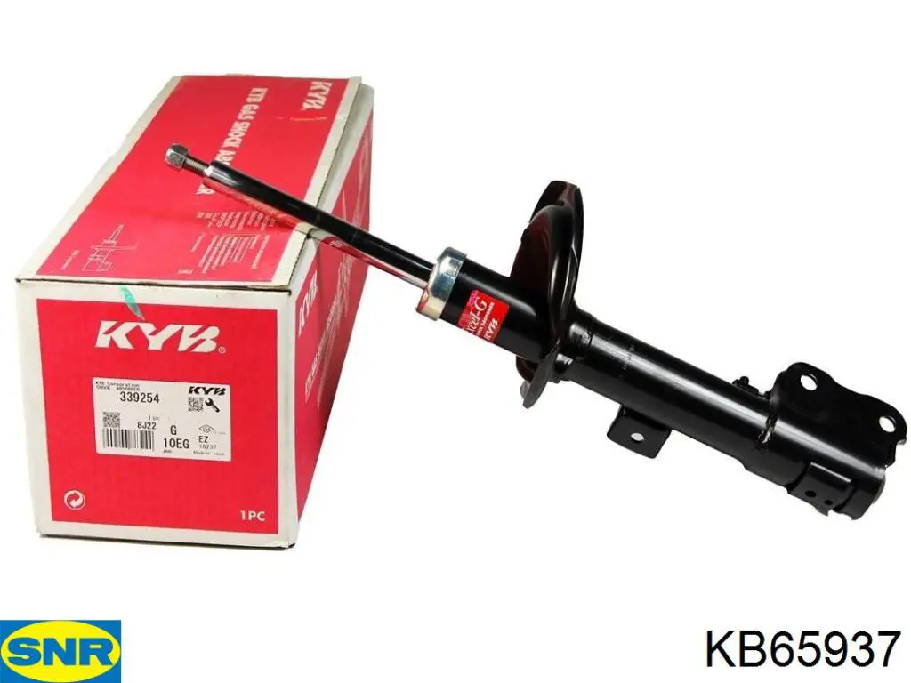 Soporte del amortiguador delantero SNR KB65937