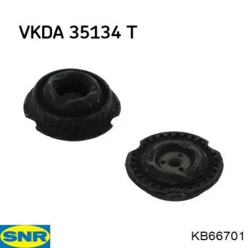 KB667.01 SNR soporte amortiguador delantero