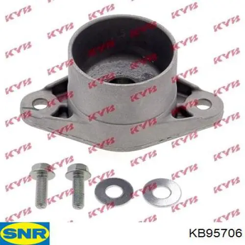 KB957.06 SNR soporte amortiguador trasero