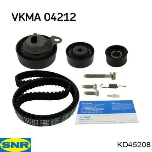 KD45208 SNR kit de correa de distribución
