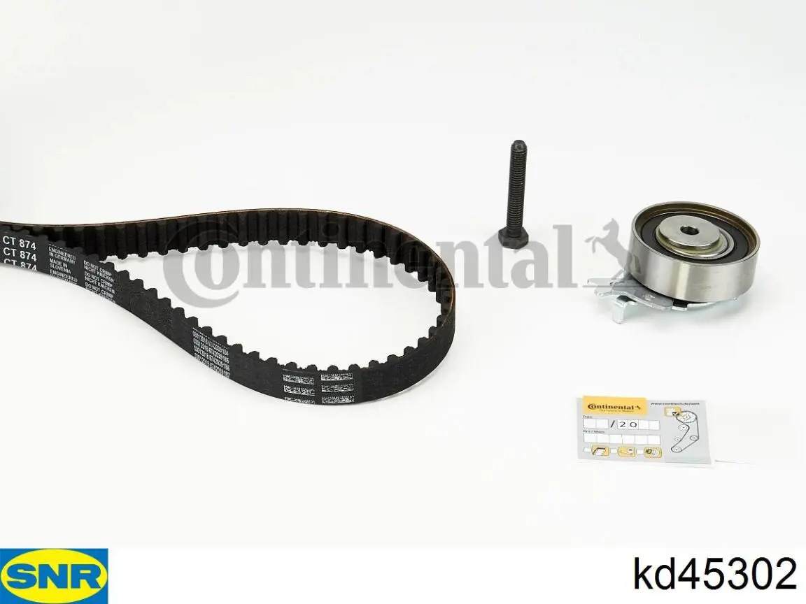 Kit correa de distribución Opel Corsa 73, 78, 79