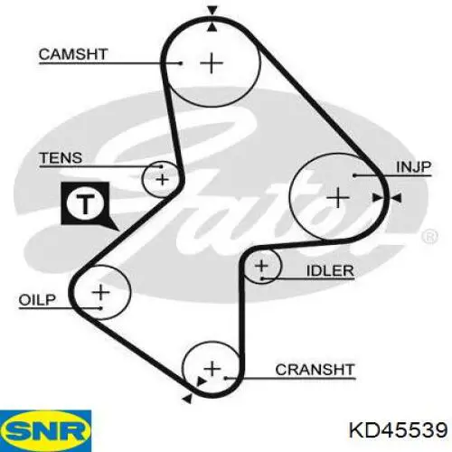 Kit distribución Renault (RVI) 7701477046