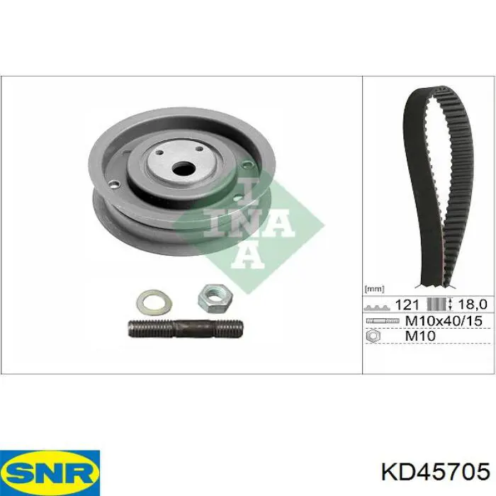 KD45705 SNR Kit correa de distribución
