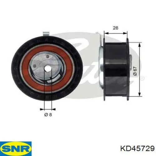 Kit distribución Dayco KTB267