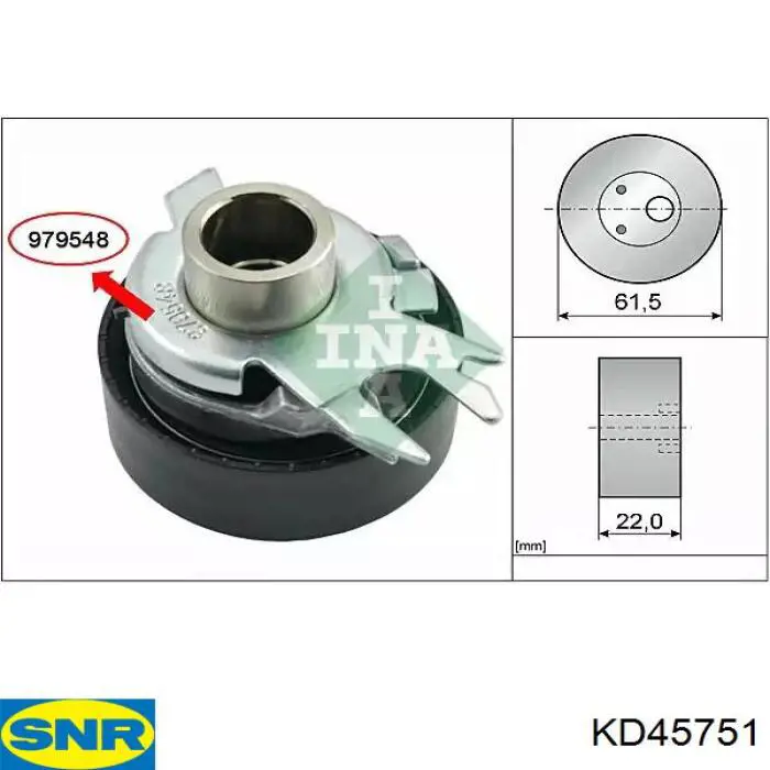 KD45751 SNR Kit correa de distribución