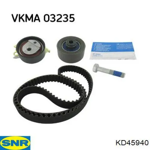 KD459.40 SNR kit correa de distribución