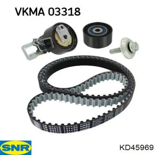 Juego de correas dentadas SNR KD45969 precio, desde 175,69 EUR