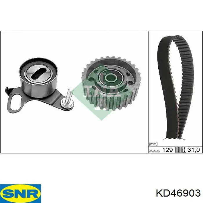 KD469.03 SNR kit de correa de distribución
