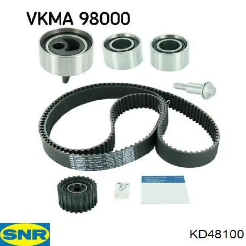 KD48100 SNR kit de correa de distribución
