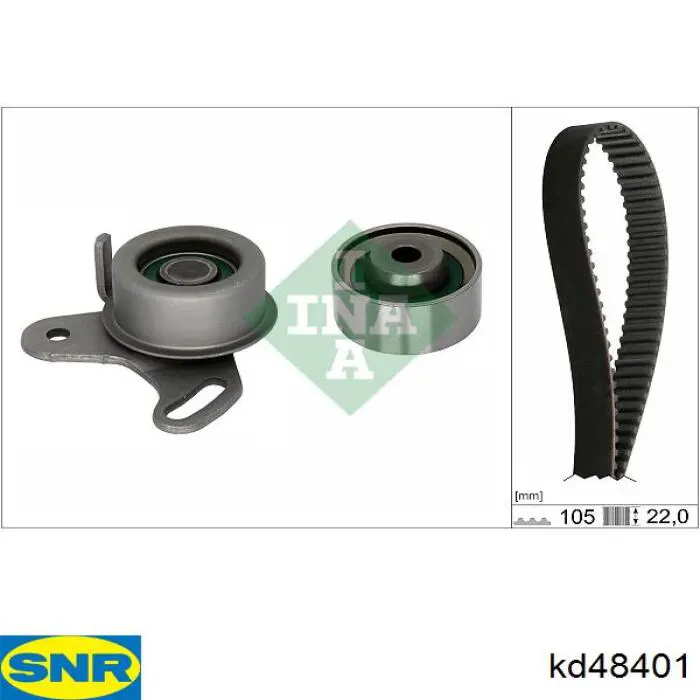 Kit correa de distribución Hyundai Accent 1