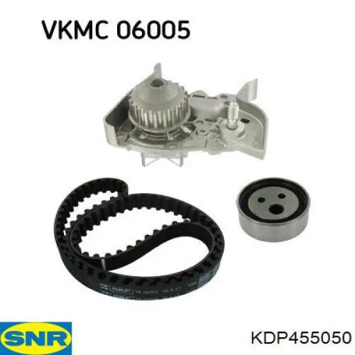 KDP455.050 SNR kit de correa de distribución