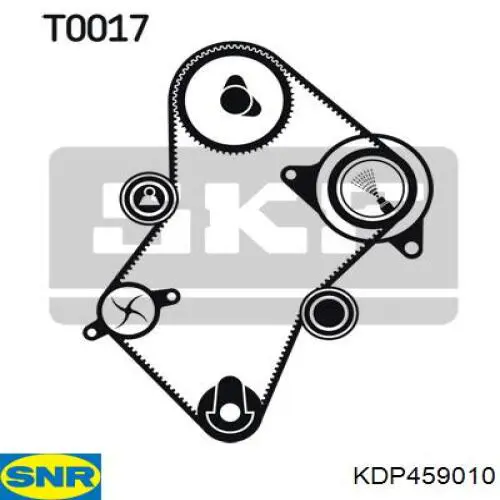 KDP459.010 SNR kit de correa de distribución