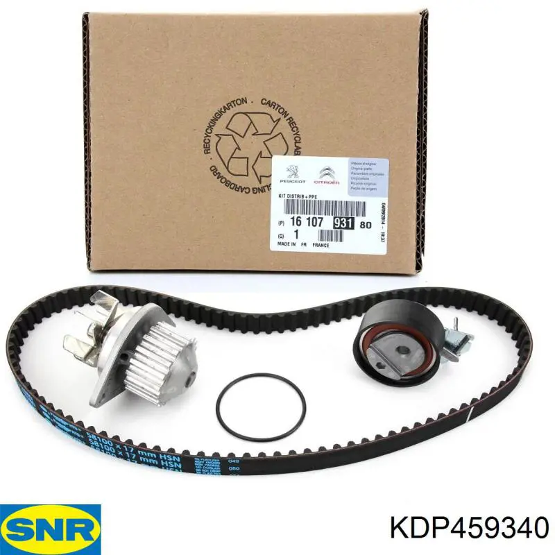 1689633280 Peugeot/Citroen Kit correa de distribución