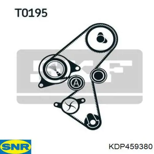 Kit distribución Bugatti KBU10013B