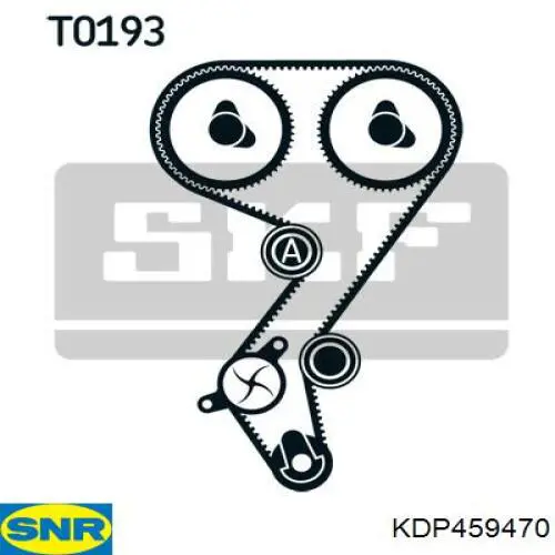 Kit de distribución KDP459470 SNR