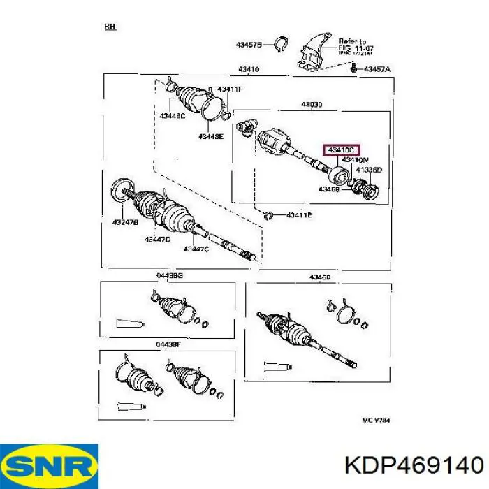 Juego de correas dentadas SNR KDP469140 precio, desde 541,53 EUR