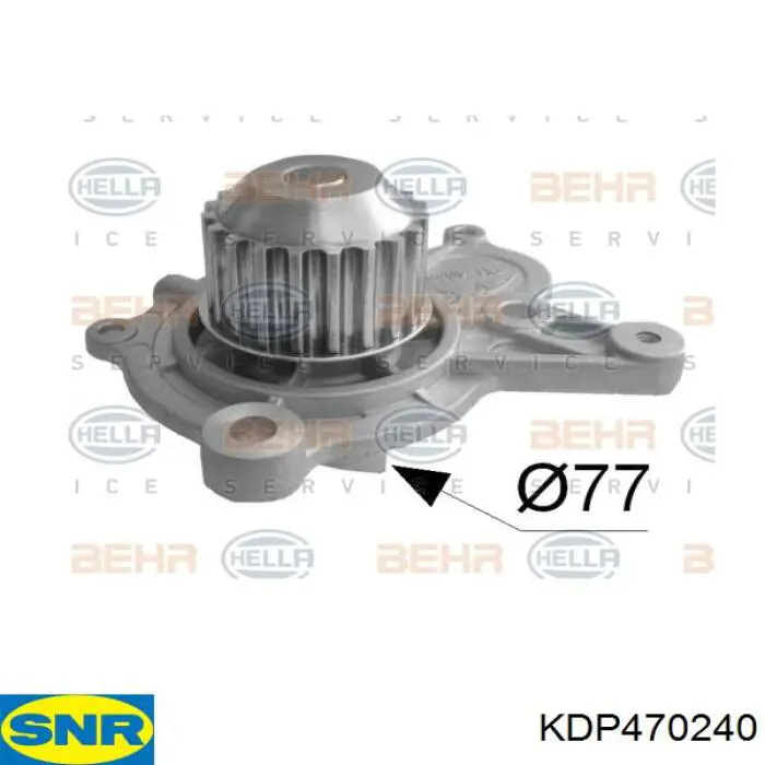 Juego de correas dentadas SNR KDP470240 precio, desde 116,17 EUR