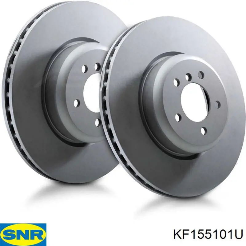 Comprar KF155101U SNR Disco de freno trasero