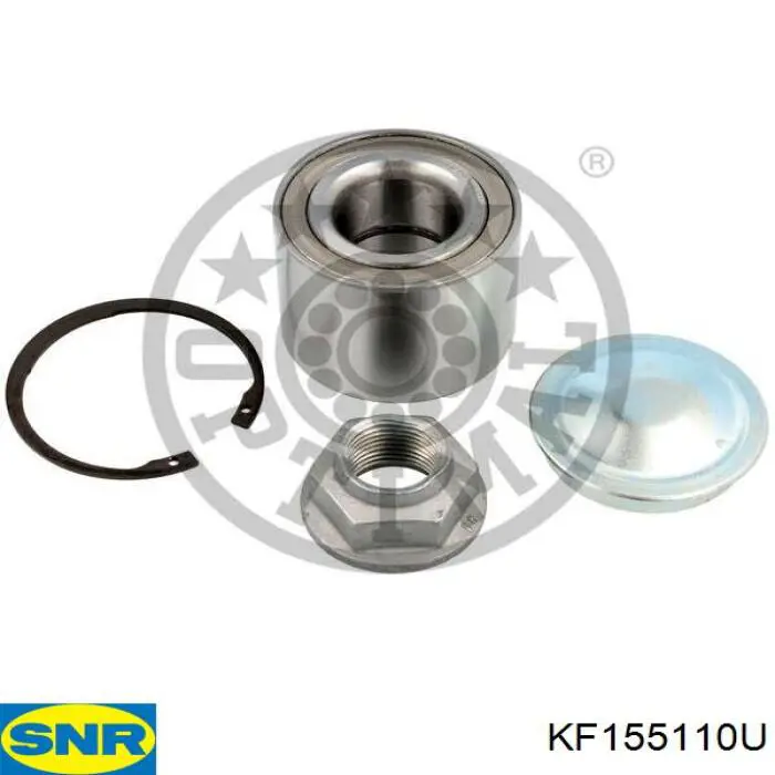 Comprar KF155110U SNR Disco de freno trasero