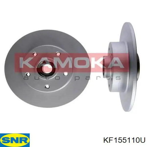 Disco de freno trasero SNR KF155110U precio, desde 98,72 EUR