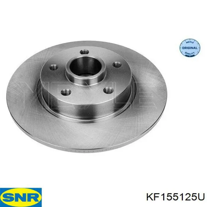 Comprar KF155125U SNR Disco de freno trasero