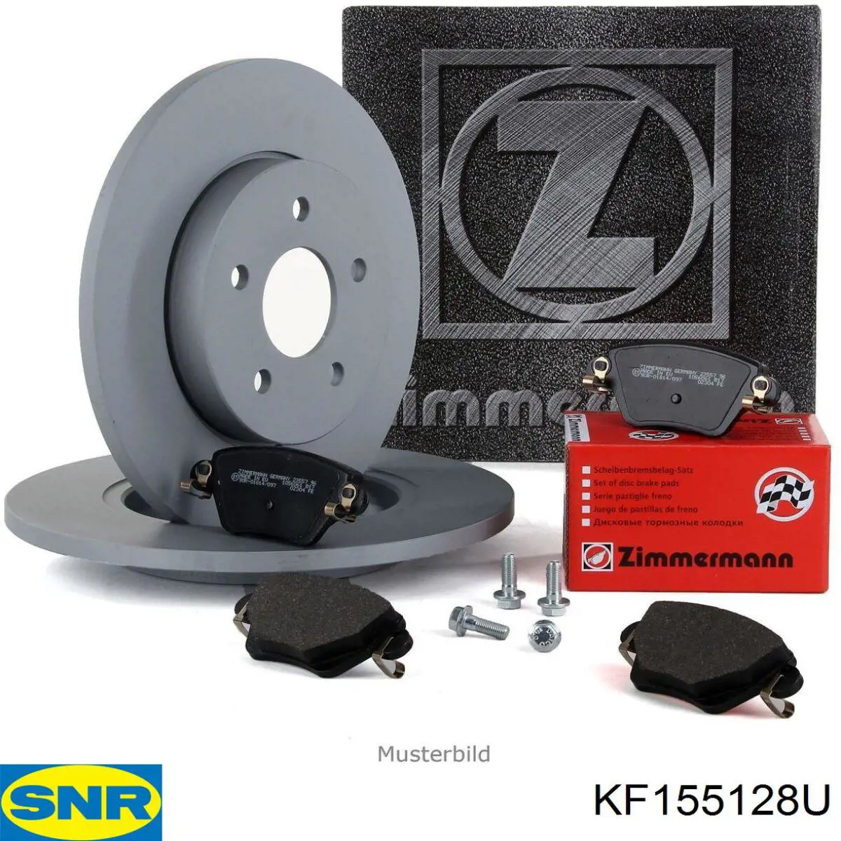 KF155128U SNR Freno de disco trasero