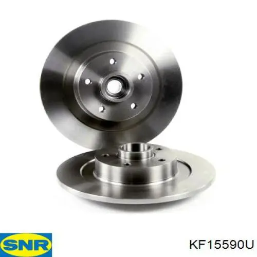 Disco de freno trasero SNR KF15590U precio, desde 95,71 EUR