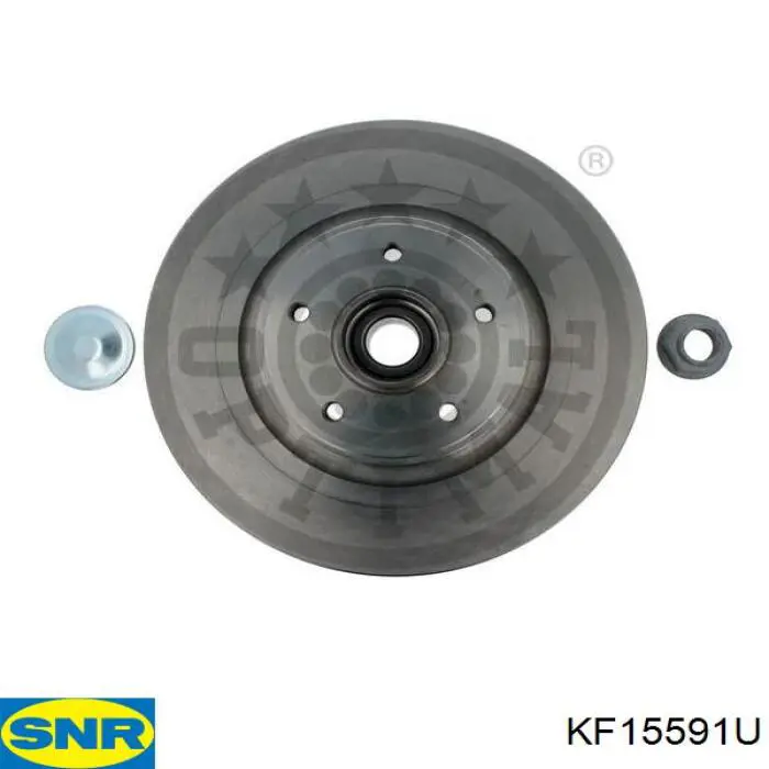 Disco de freno trasero SNR KF15591U precio, desde 40,32 EUR