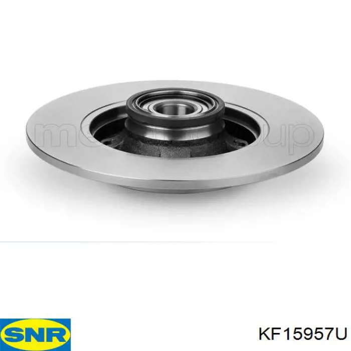 Disco de freno trasero KF15957U SNR