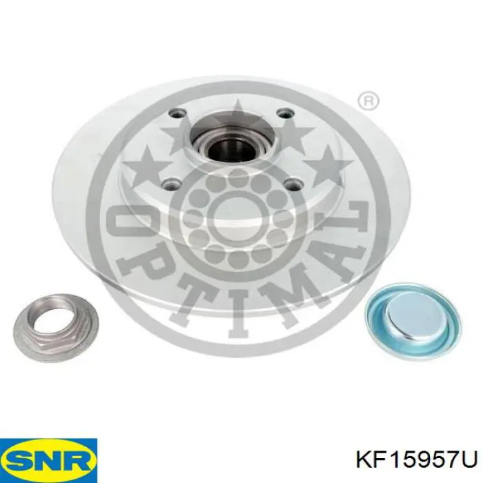 Disco de freno trasero SNR KF15957U precio, desde 87,26 EUR