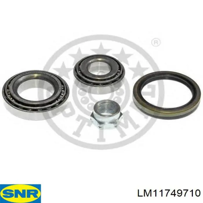 LM11749710 SNR Cojinete exterior de rueda trasera
