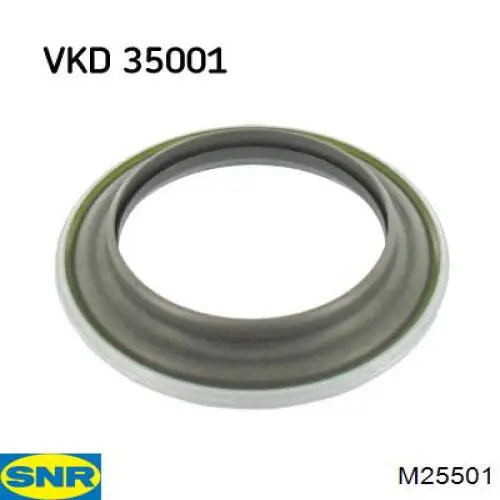 Rodamiento de soporte del amortiguador delantero M25501 SNR