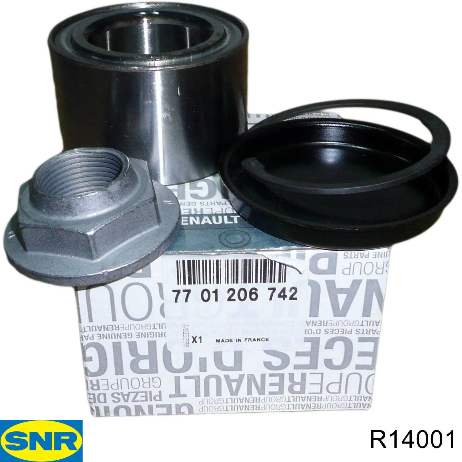Cojinete de cubo delantero SNR R14001 precio, desde 46,11 EUR