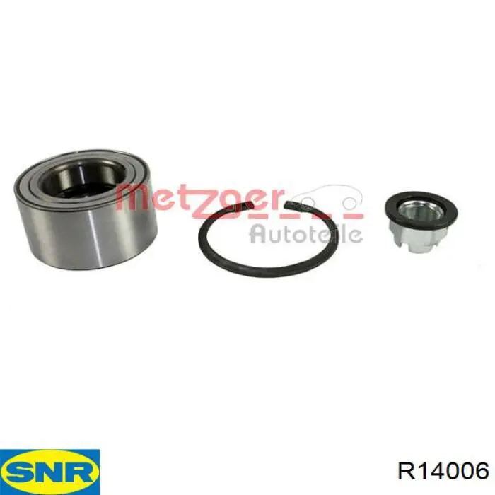 Cojinete de rueda delantero R14006 SNR