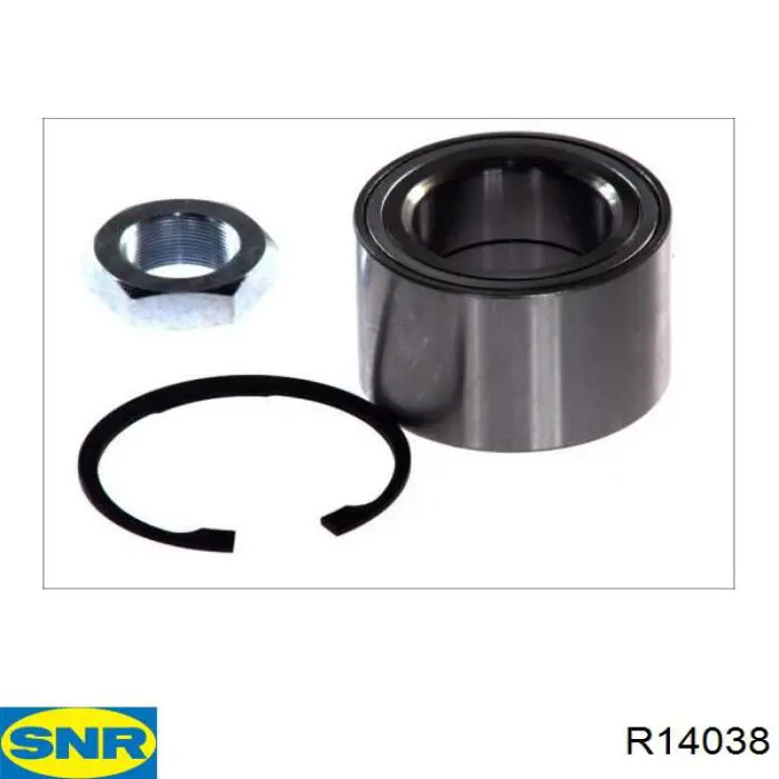 Rodamiento de rueda delantero SNR R14038