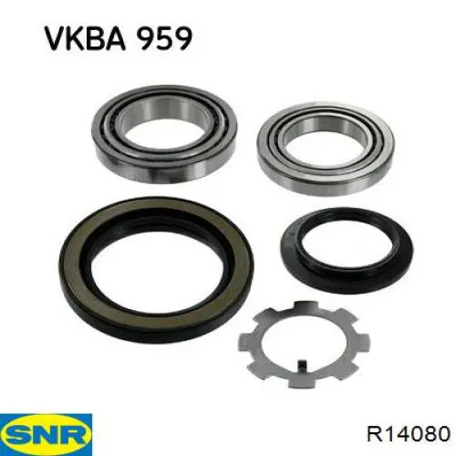 Cojinete de cubo delantero SNR R14080 precio, desde 141,83 EUR