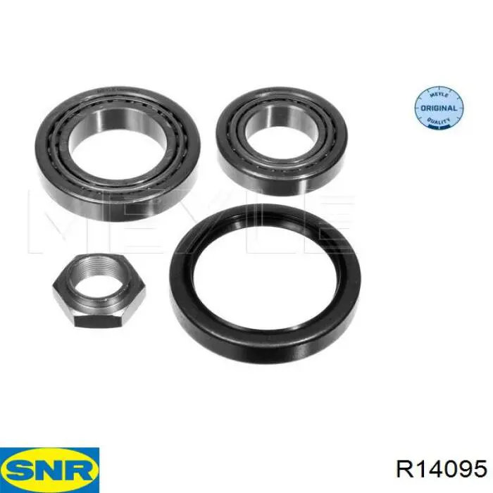 R14095 SNR Rodamiento de rueda trasera