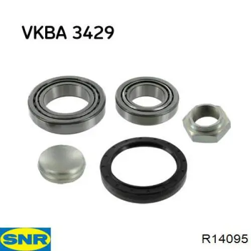 Cojinete de cubo delantero SNR R14095 precio, desde 30,91 EUR