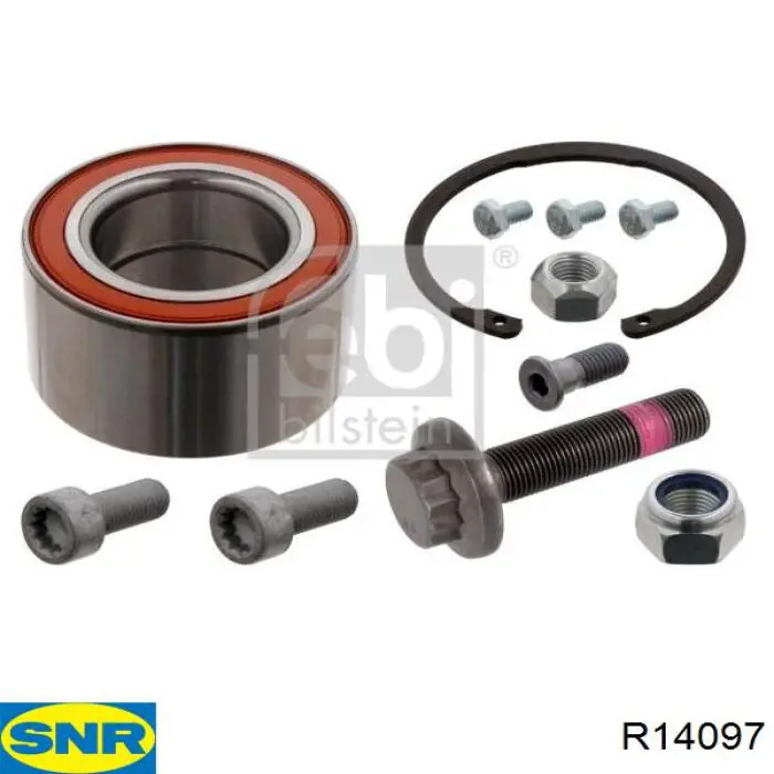 R14097 SNR Rodamientos de rueda delantero