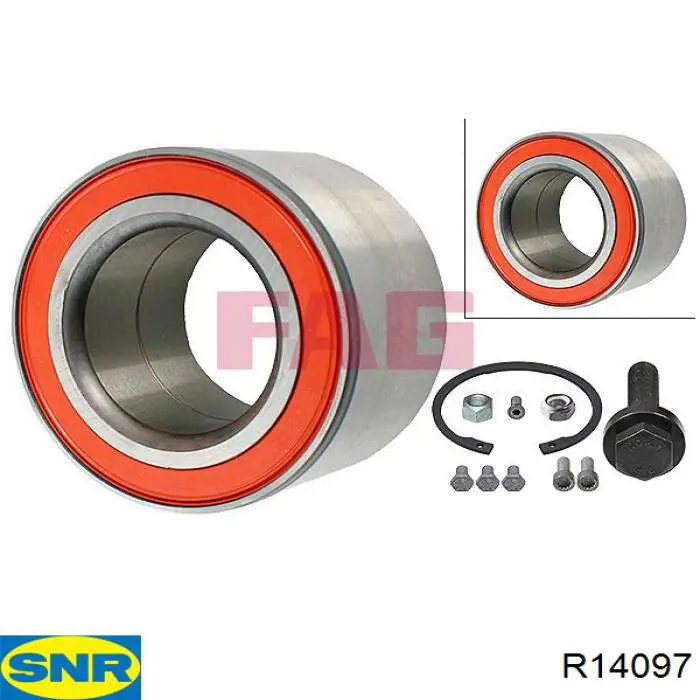 Cojinete de rueda delantero SNR R14097 precio, desde 39,70 EUR