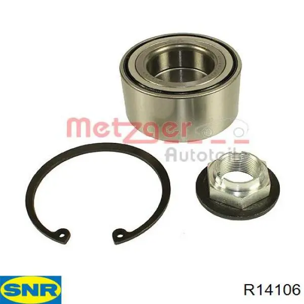 Cojinete de rueda delantero R14106 SNR