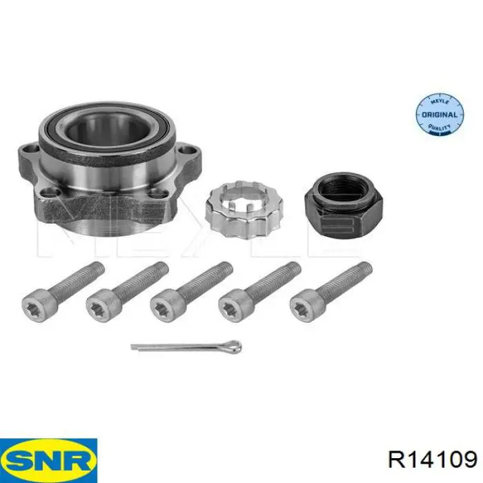Cojinete de rueda delantero R14109 SNR