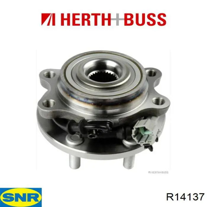 Cubo de rueda delantero Nissan Navara D40
