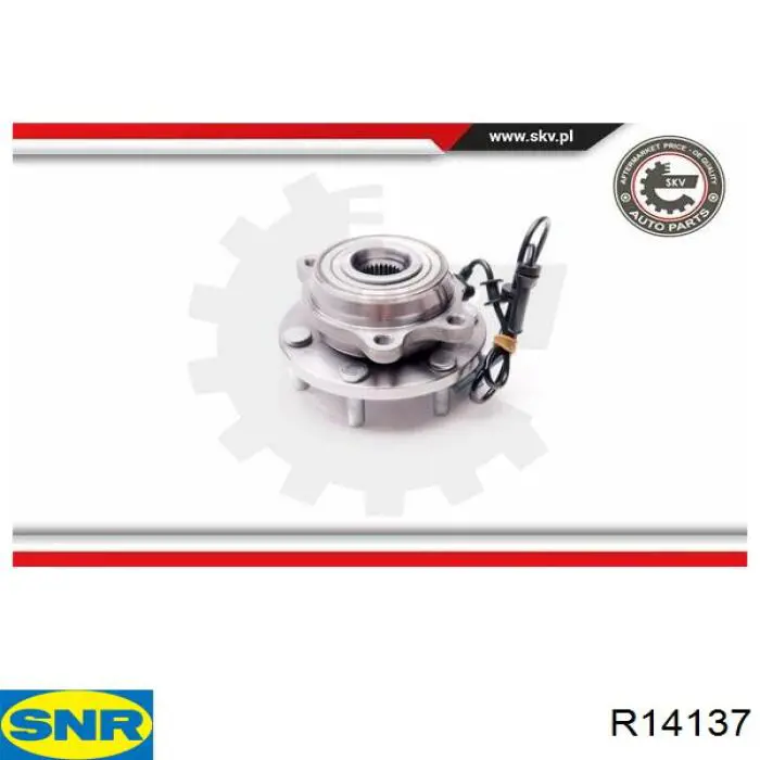 Buje de rueda delantero SNR R14137 precio, desde 239,82 EUR